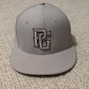 Gray PG Logo Baseball Cap